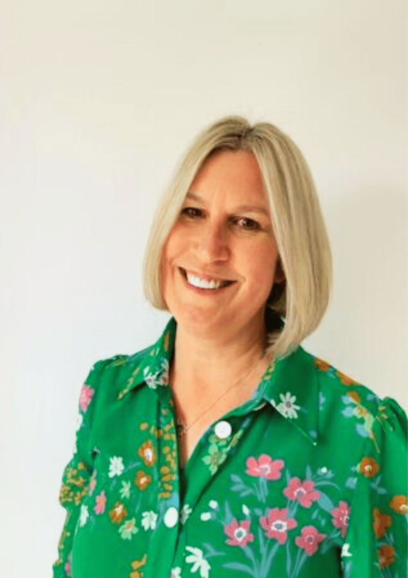 Portrait of Kim Anderson, Head of Centre, featured in the Head’s Welcome on the Red Balloon Worthing homepage.
